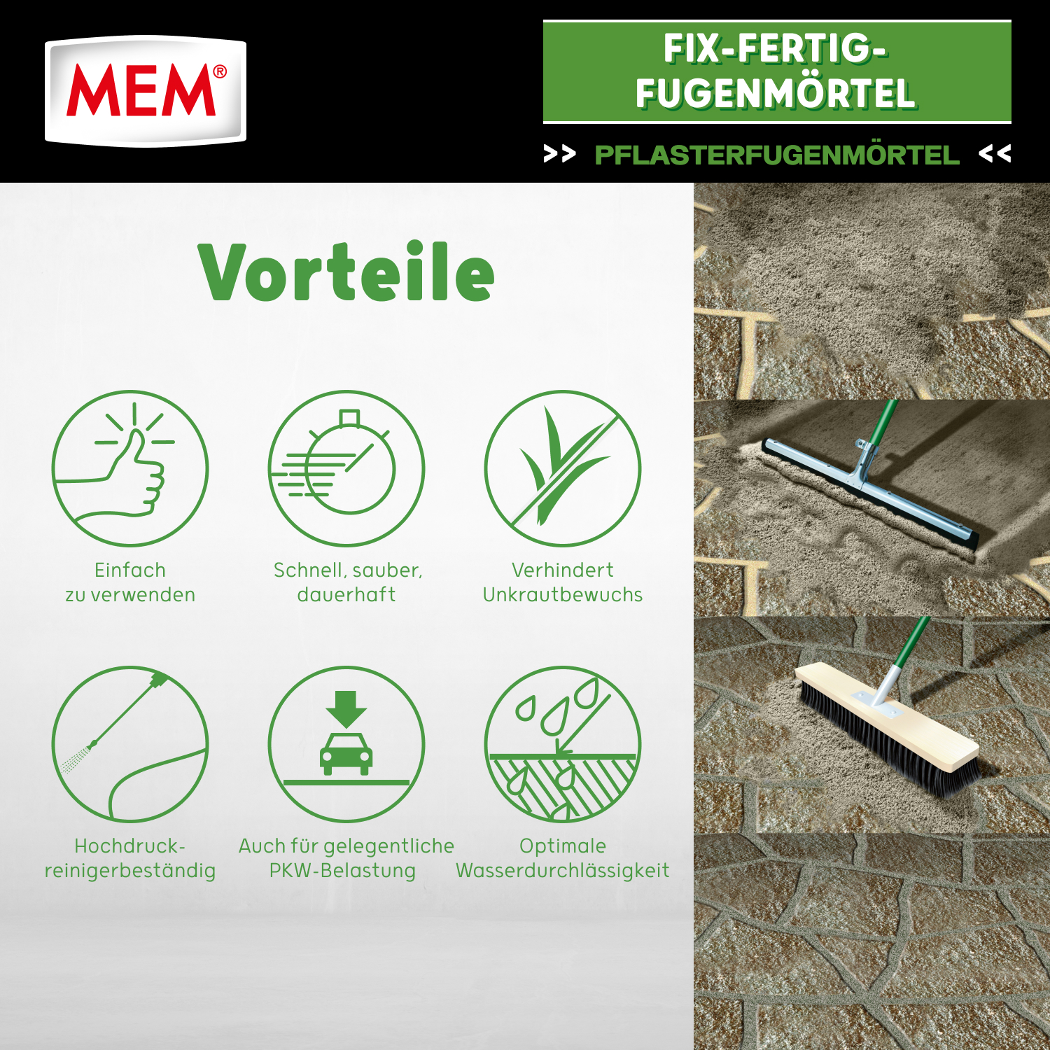 Fix-Fertig-Fugenmörtel steingrau